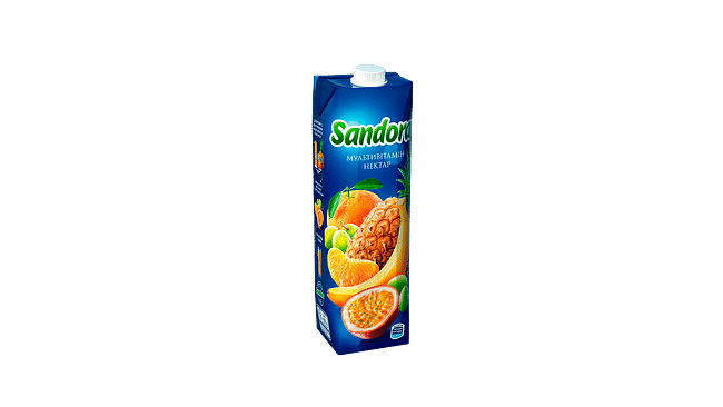 Сок мультивитамин Sandora 0,95 л меню Monoпіца