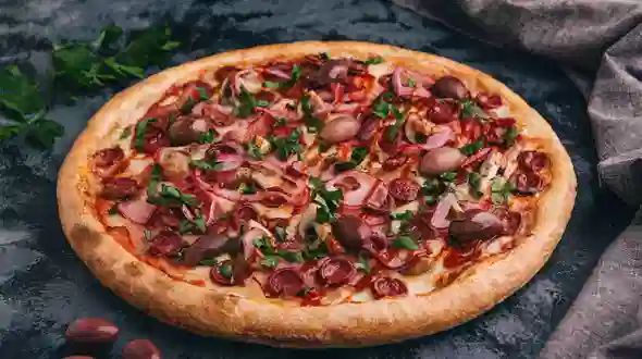 Страва Піца BBQ меню MonoPizza Піца BBQ меню MonoPizza