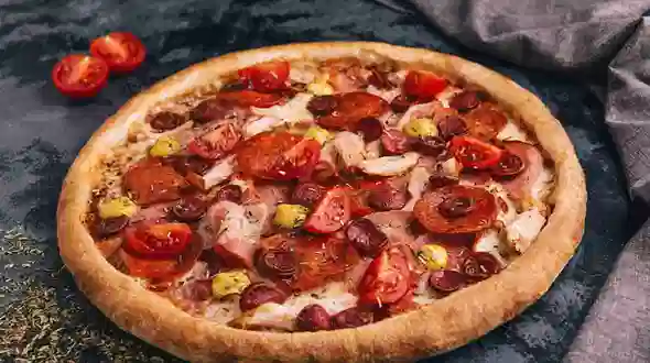 Блюдо Пицца мясная меню MonoPizza Пицца мясная меню MonoPizza