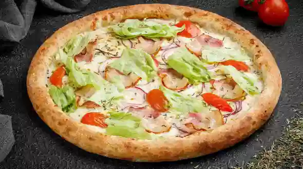 Страва Піца з беконом і томатами меню MonoPizza Піца з беконом і томатами меню MonoPizza